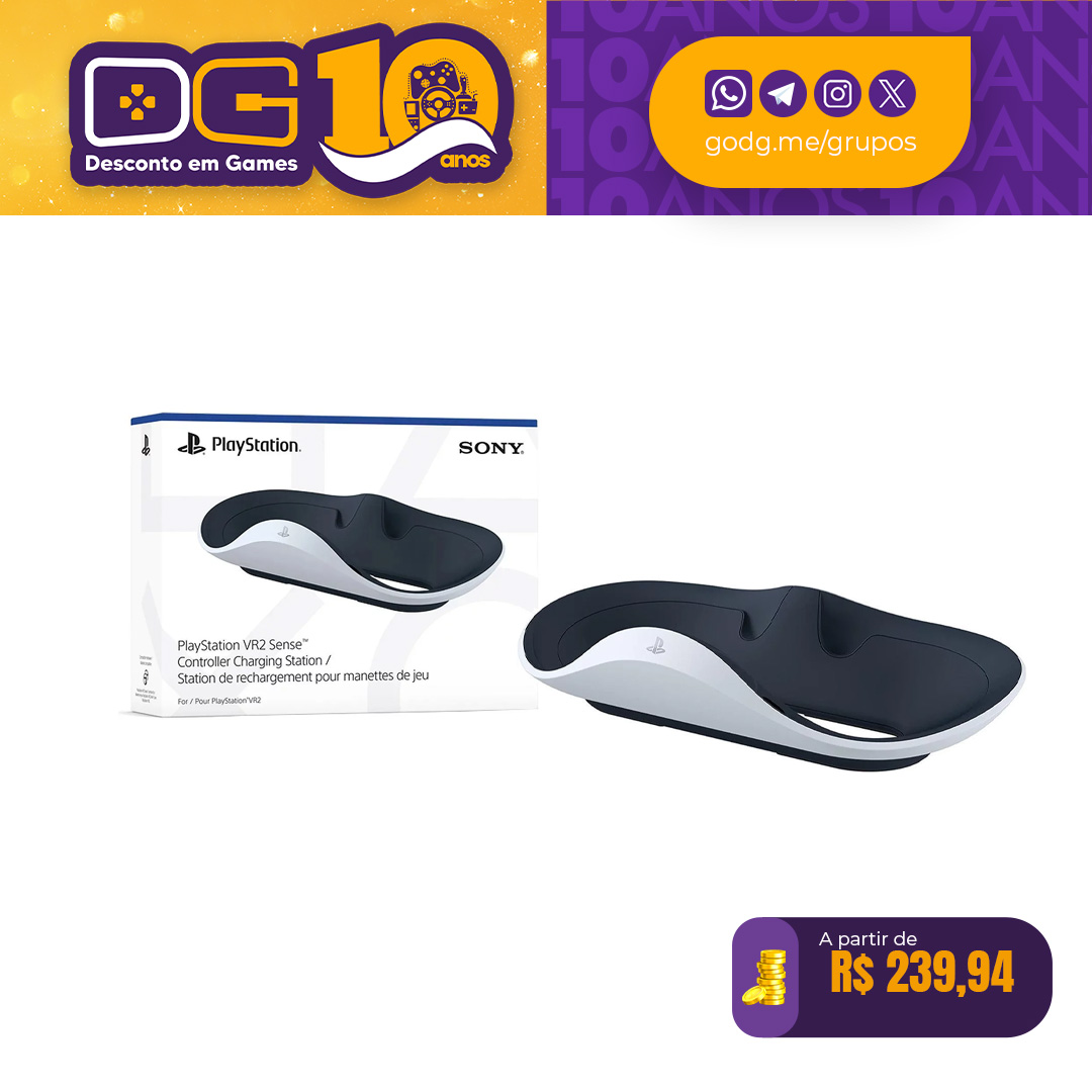Base de Carregamento VR2 Sense - Sony