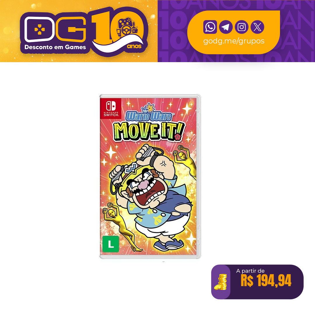 WarioWare: Move It! - Nintendo Switch