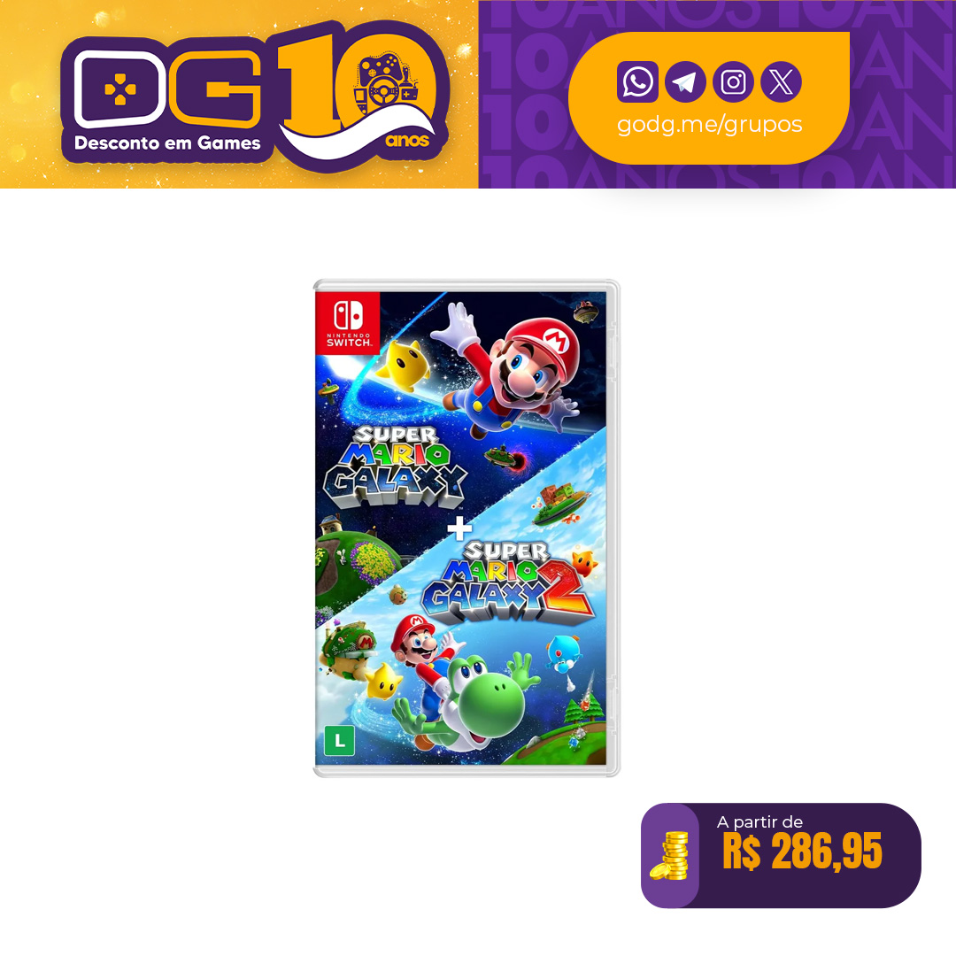 Super Mario Galaxy + Super Mario Galaxy 2 - Nintendo Switch