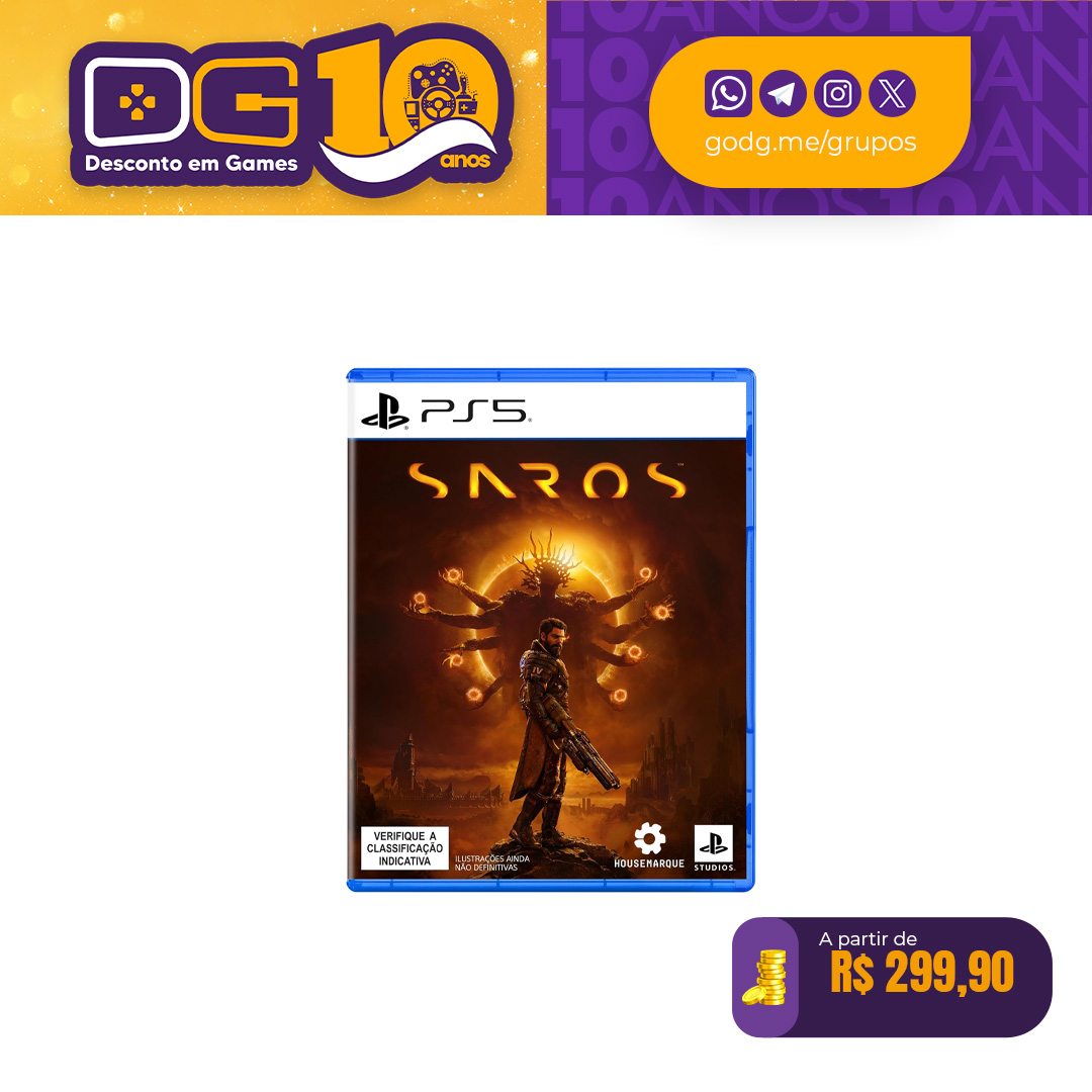 Pré-venda SAROS - PlayStation 5