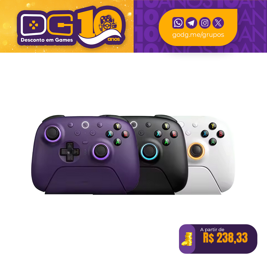 Controle Sem Fio 8BitDo Ultimate 2 
