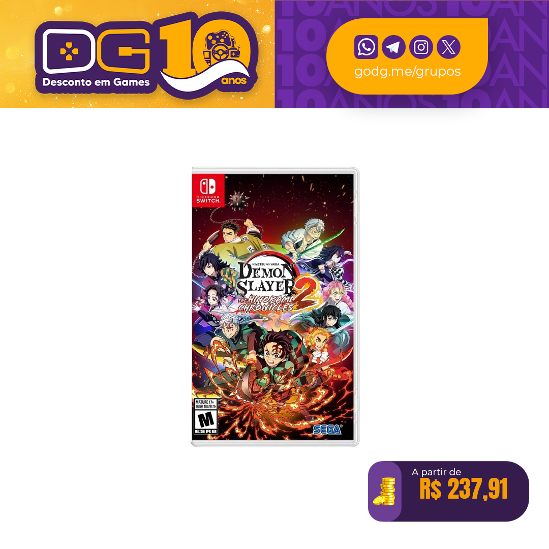 Demon Slayer Kimetsu Yaiba The Hinokami Chronicles 2 - Nintendo Switch