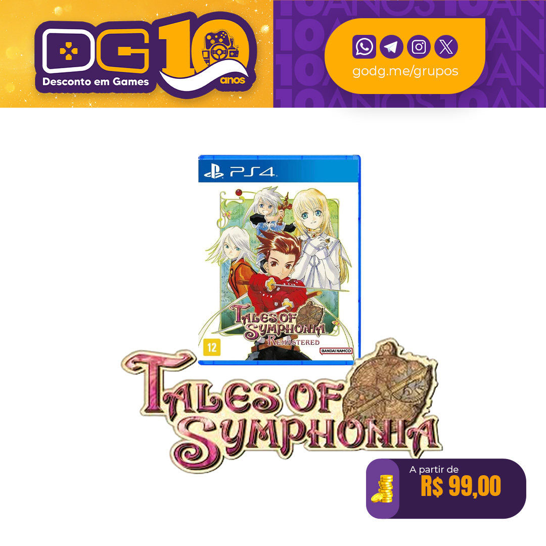 Tales Of Symphonia Remastered - Playstation 4