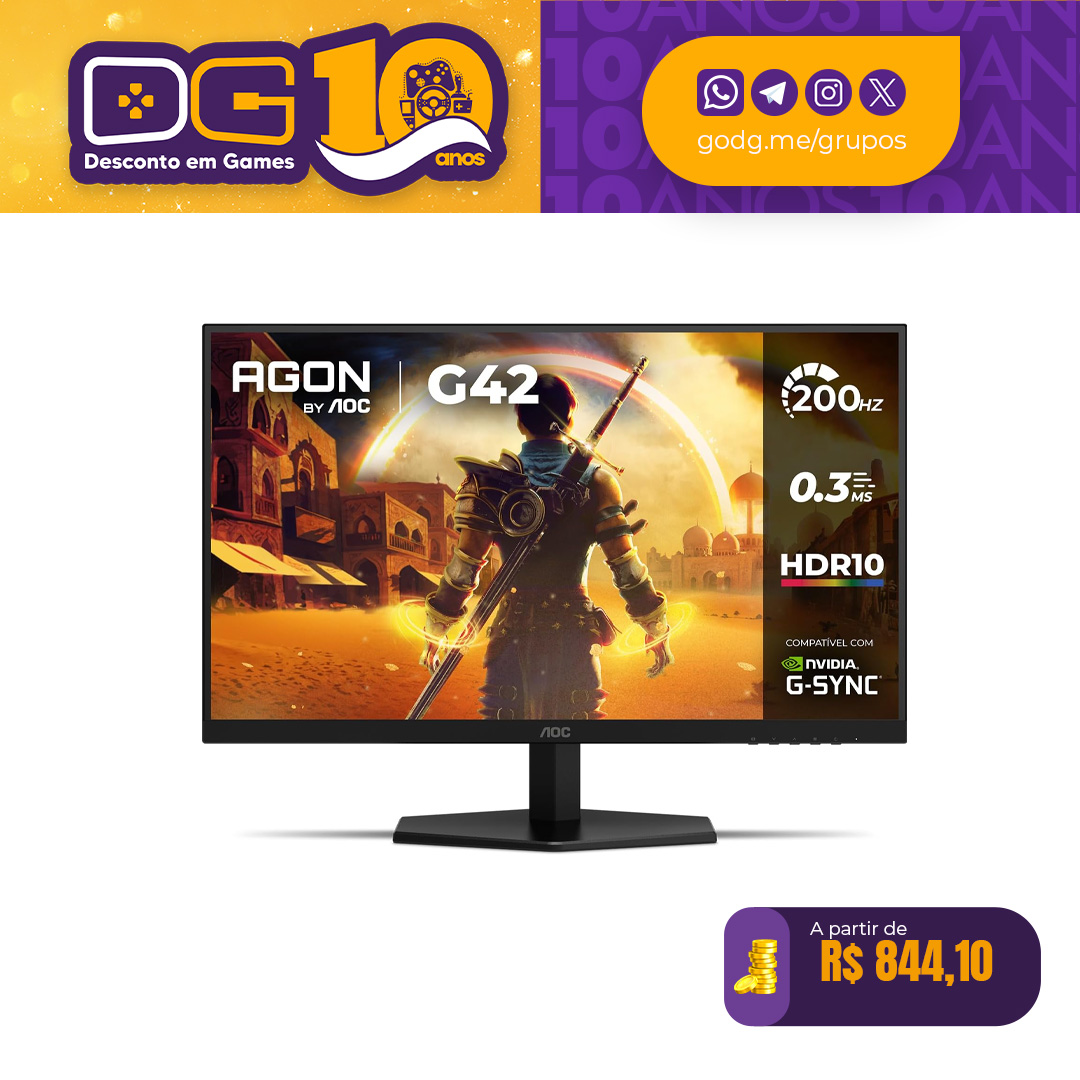 Monitor Gamer AOC AGON G42 27
