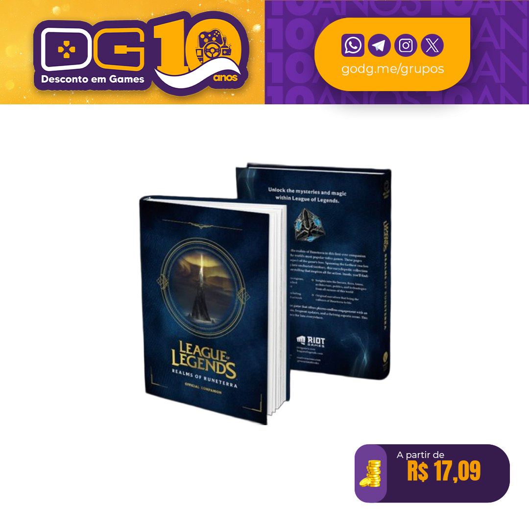 League of Legends: Realms of Runeterra (Official Companion) - Capa dura
