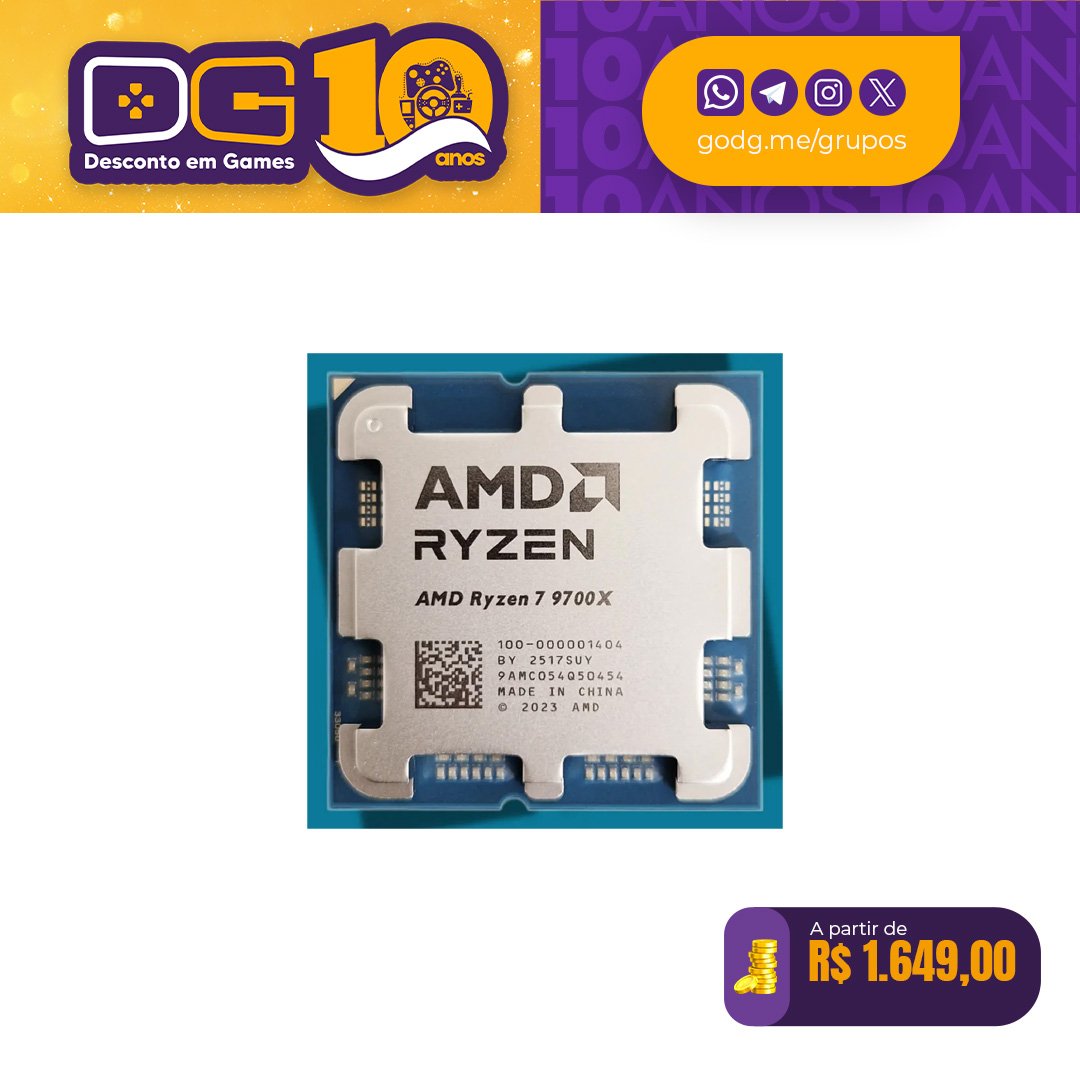 Processador AMD Ryzen 7 9700X Oem