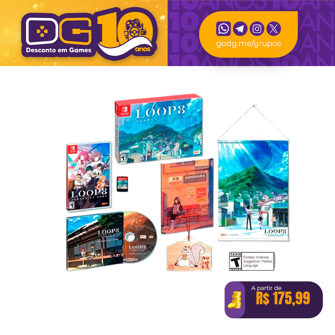 Loop 8 Summer Of Gods Celestial Edição Limitada - Nintendo Switch