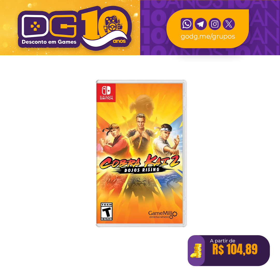 Cobra Kai 2: Dojos Rising - Nintendo Switch