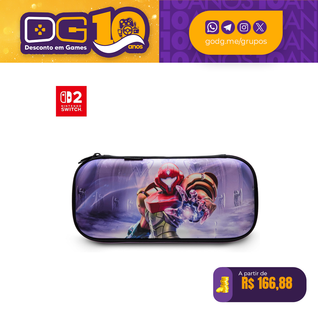 Case PowerA para Nintendo Switch 2 - Metroid Prime 4: Beyond
