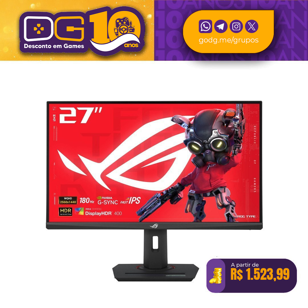 Monitor Gamer ASUS ROG Strix 27