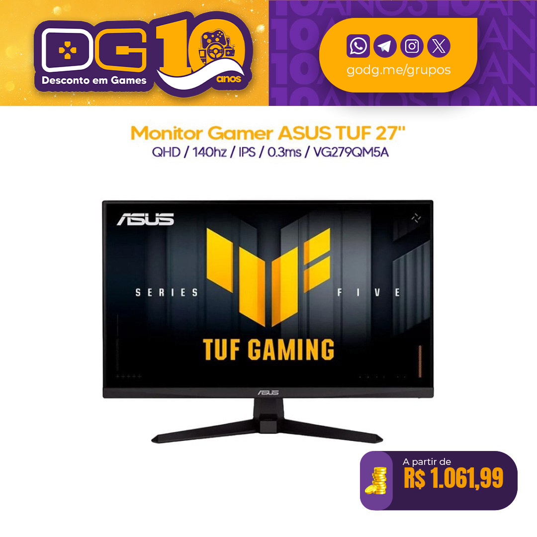 Monitor Gamer ASUS TUF 27