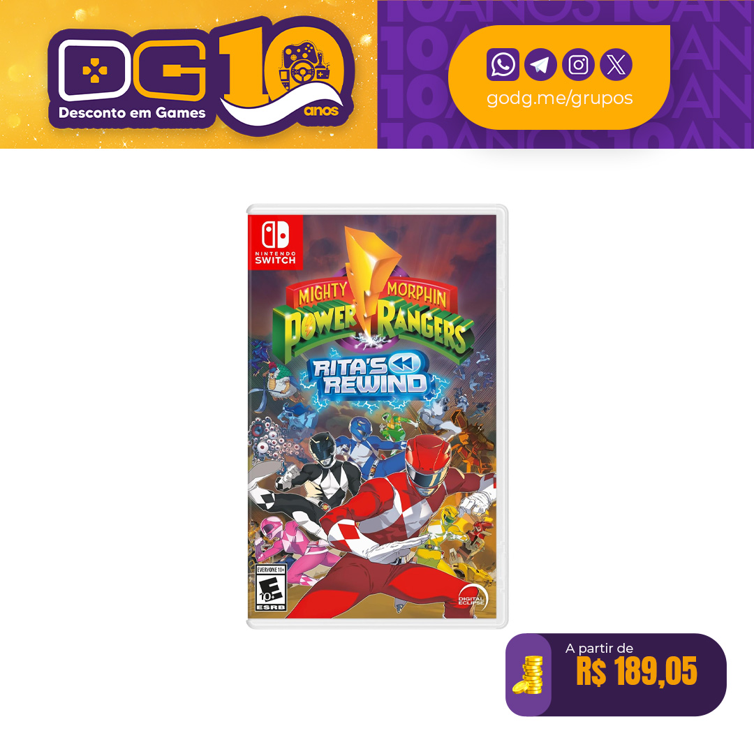 Mighty Morphin Power Rangers: Rita’s Rewind - Nintendo Switch