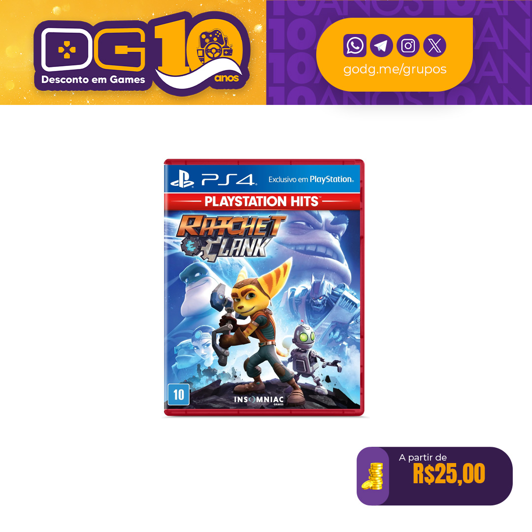  Ratchet e Clank Hits - PlayStation 4