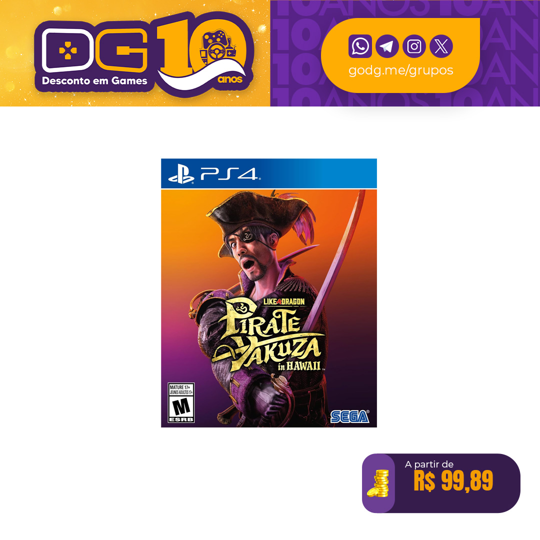 Like a Dragon Pirate Yakuza in Hawaii - PS4