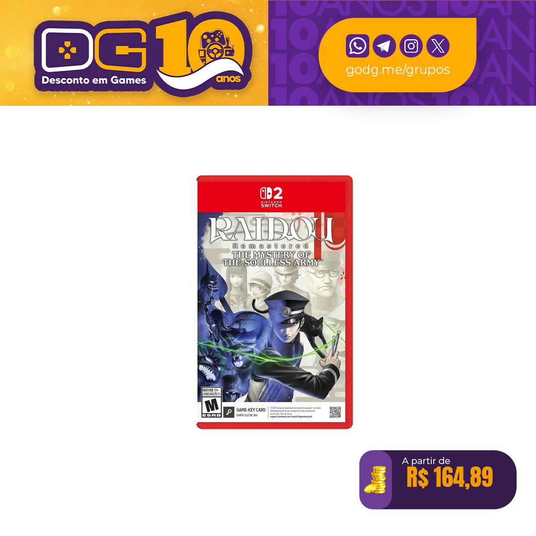 Raidou Remastered The Mystery Of The Soulless Army - Nintendo Switch 2