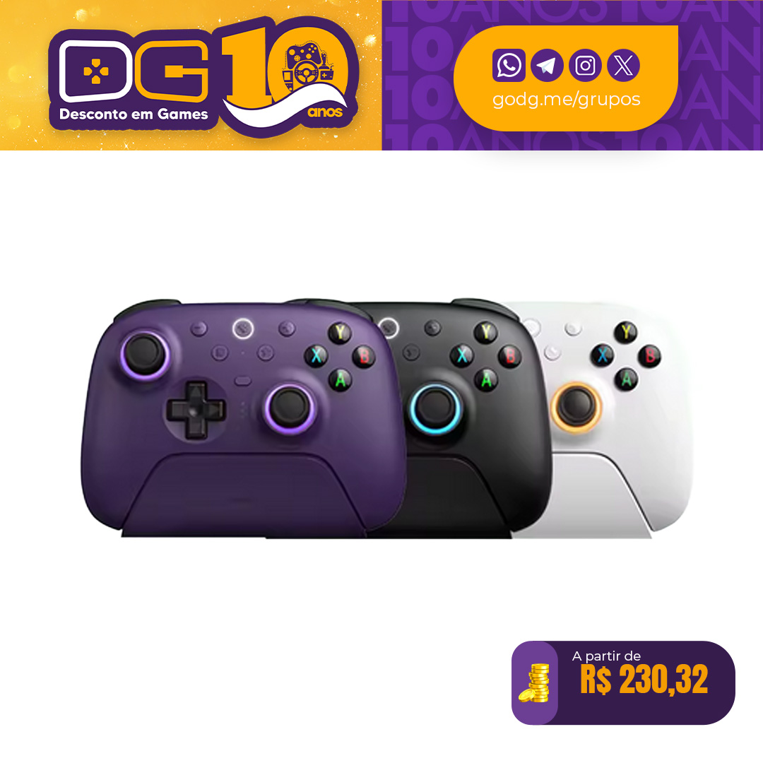  Controle Sem Fio 8BitDo Ultimate 2