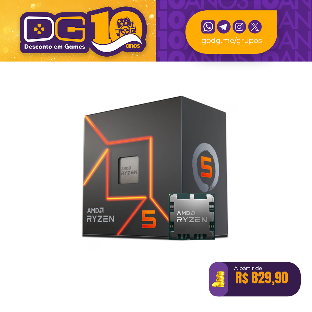 Processador AMD Ryzen 5 8500G