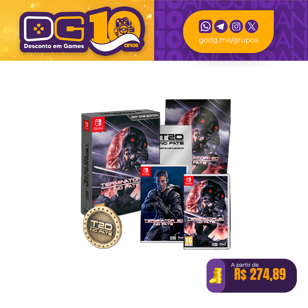 Terminator 2d No Fate Day One Edition - Nintendo Switch