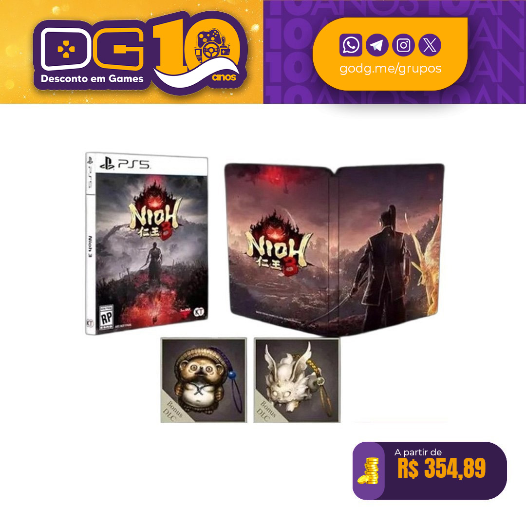Nioh 3 Steelbook Launch Edition - PS5
