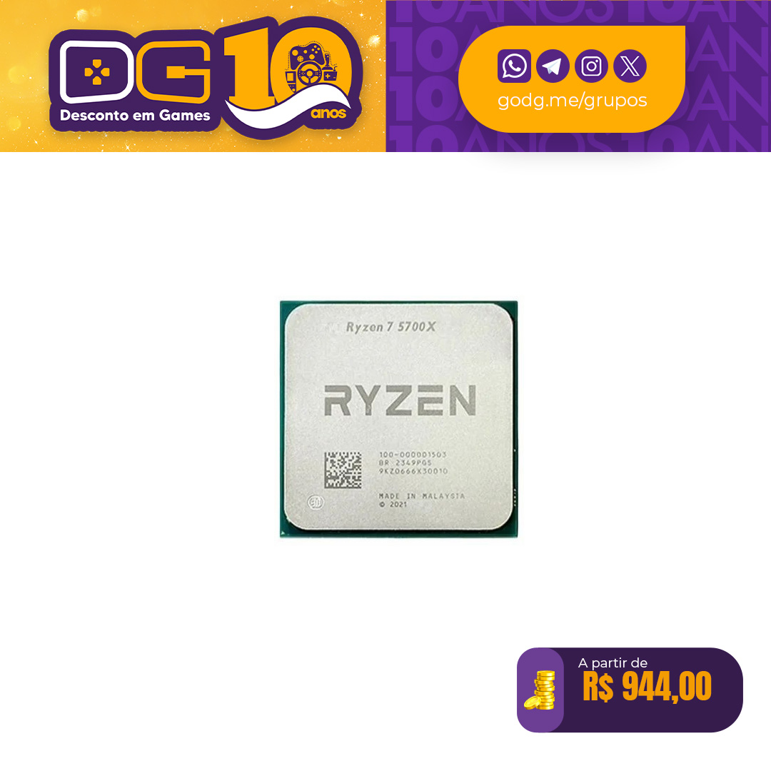 Processador Ryzen 7 5700X