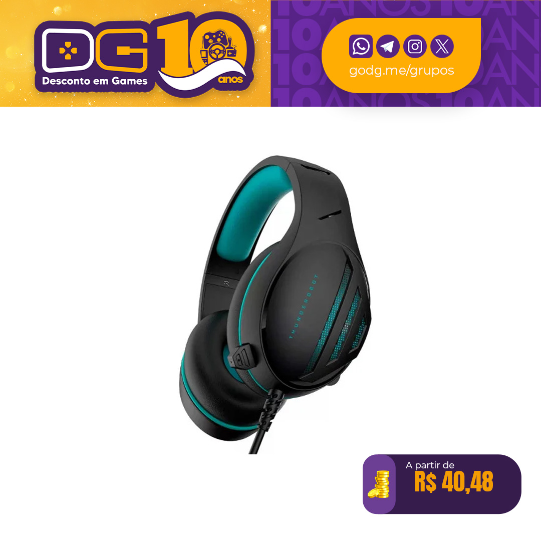 Headset Gamer Thunderobot H21 Usb