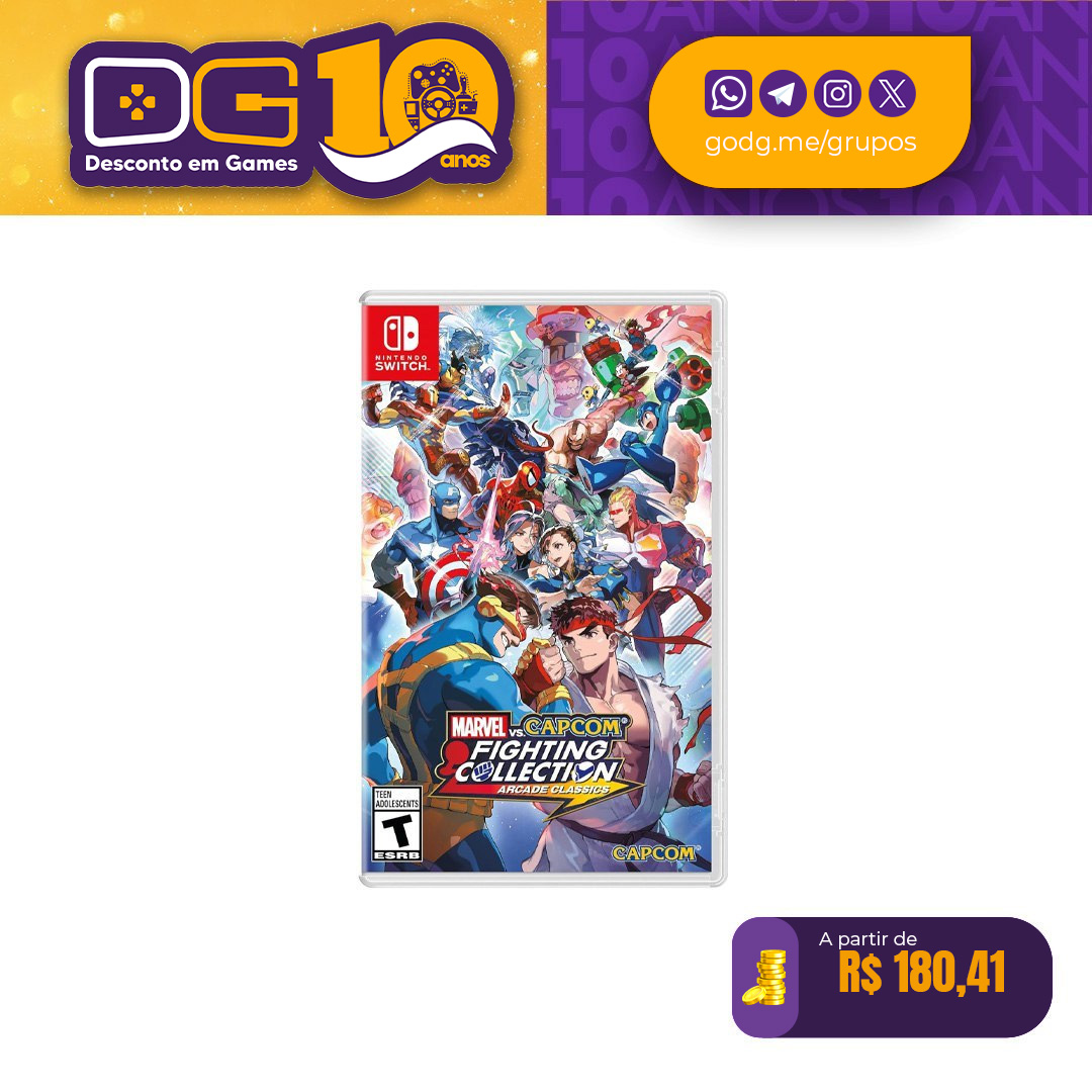 Marvel vs Capcom Fighting Collection Arcade Classics - Nintendo Switch