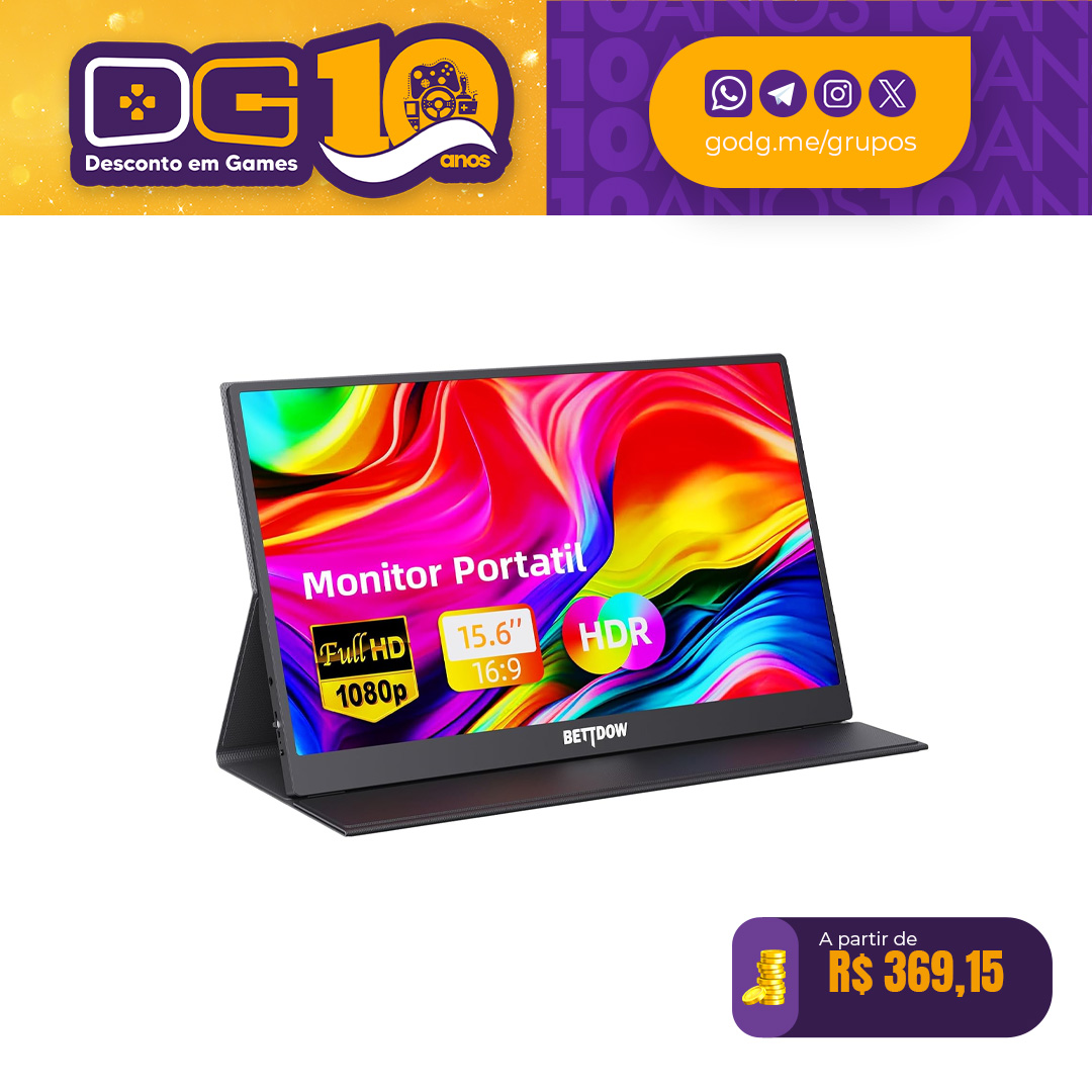 Monitor Gamer Bettdow 15.6