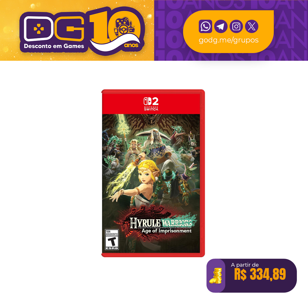 Hyrule Warriors: Age of Imprisonment - Nintendo Switch 2