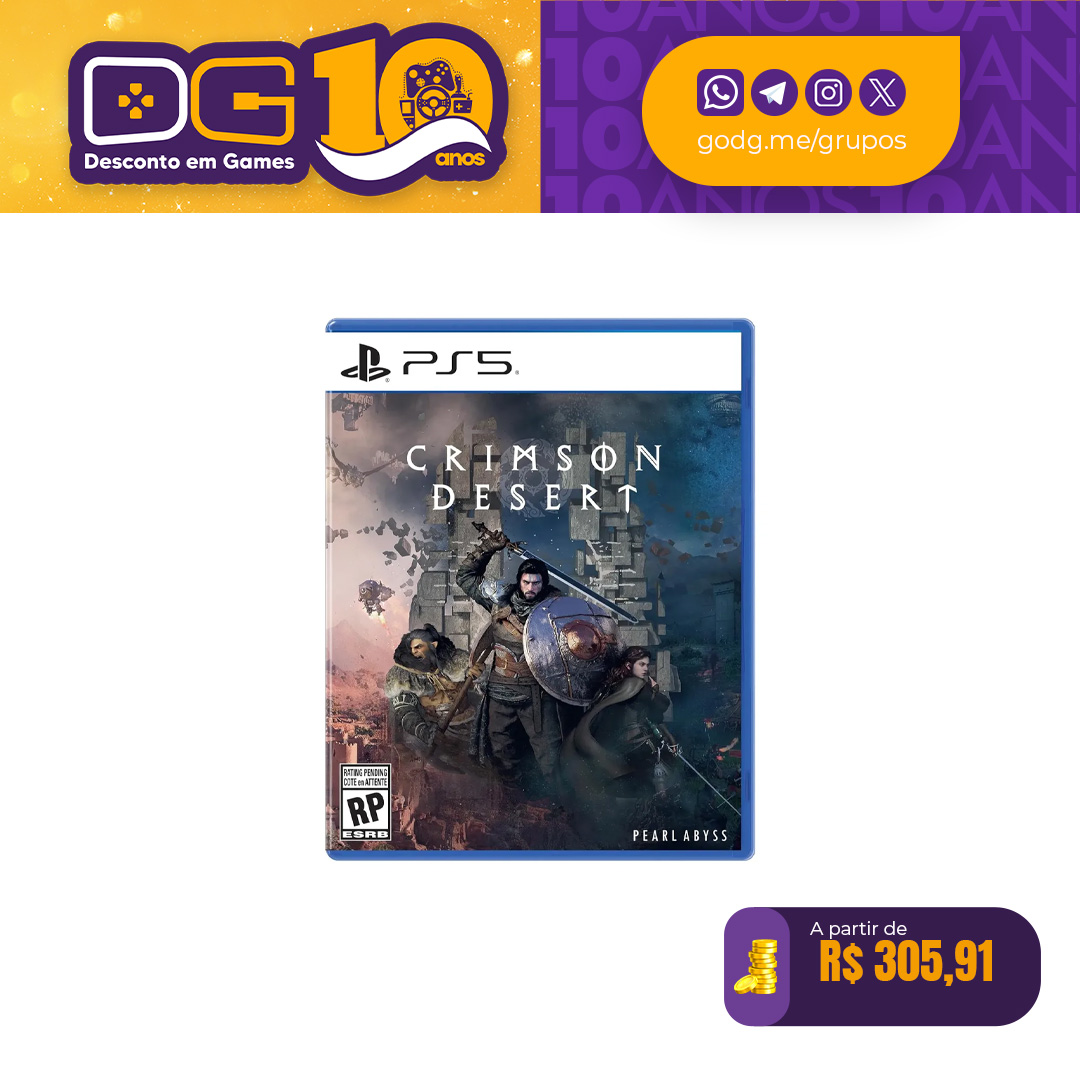 Pré-venda Crimson Desert - PS5