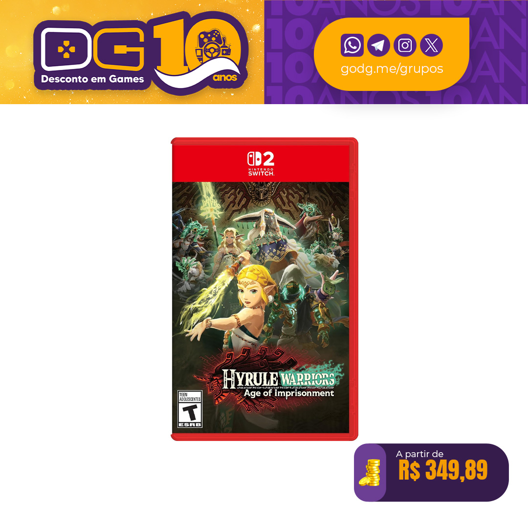 Hyrule Warriors: Age of Imprisonment - Nintendo Switch 2