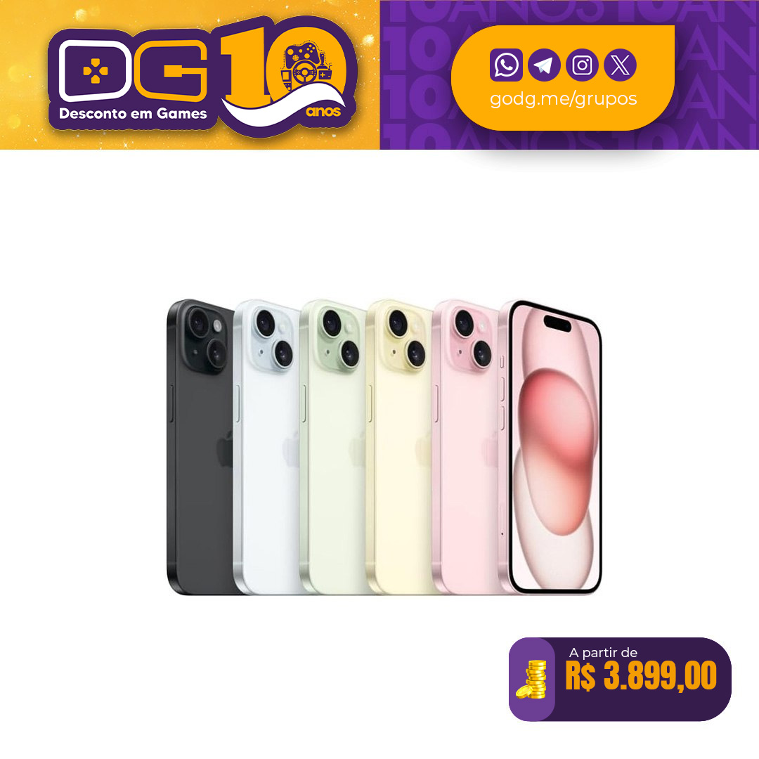  Apple iPhone 15 (128 GB) 