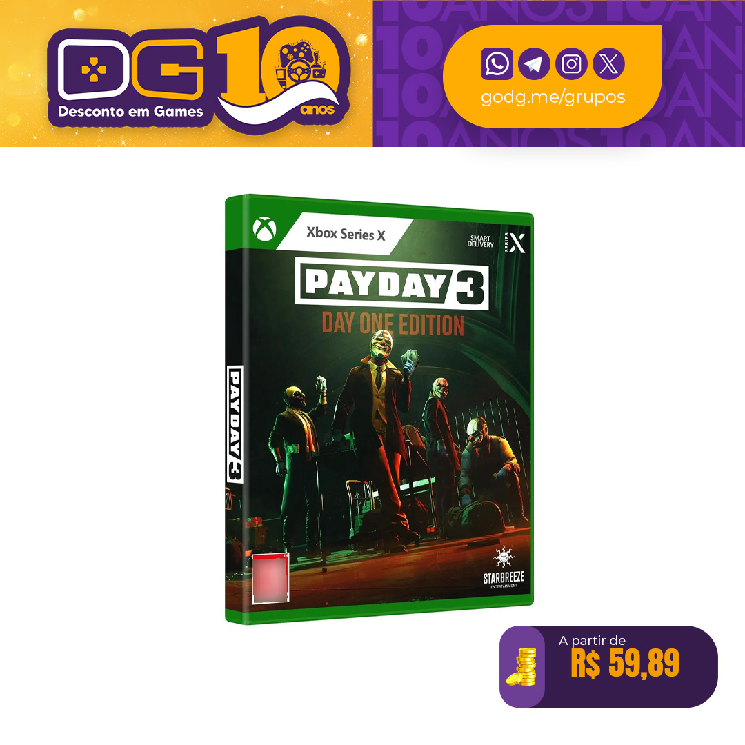  Payday 3 Day One Edition - Xbox Series X