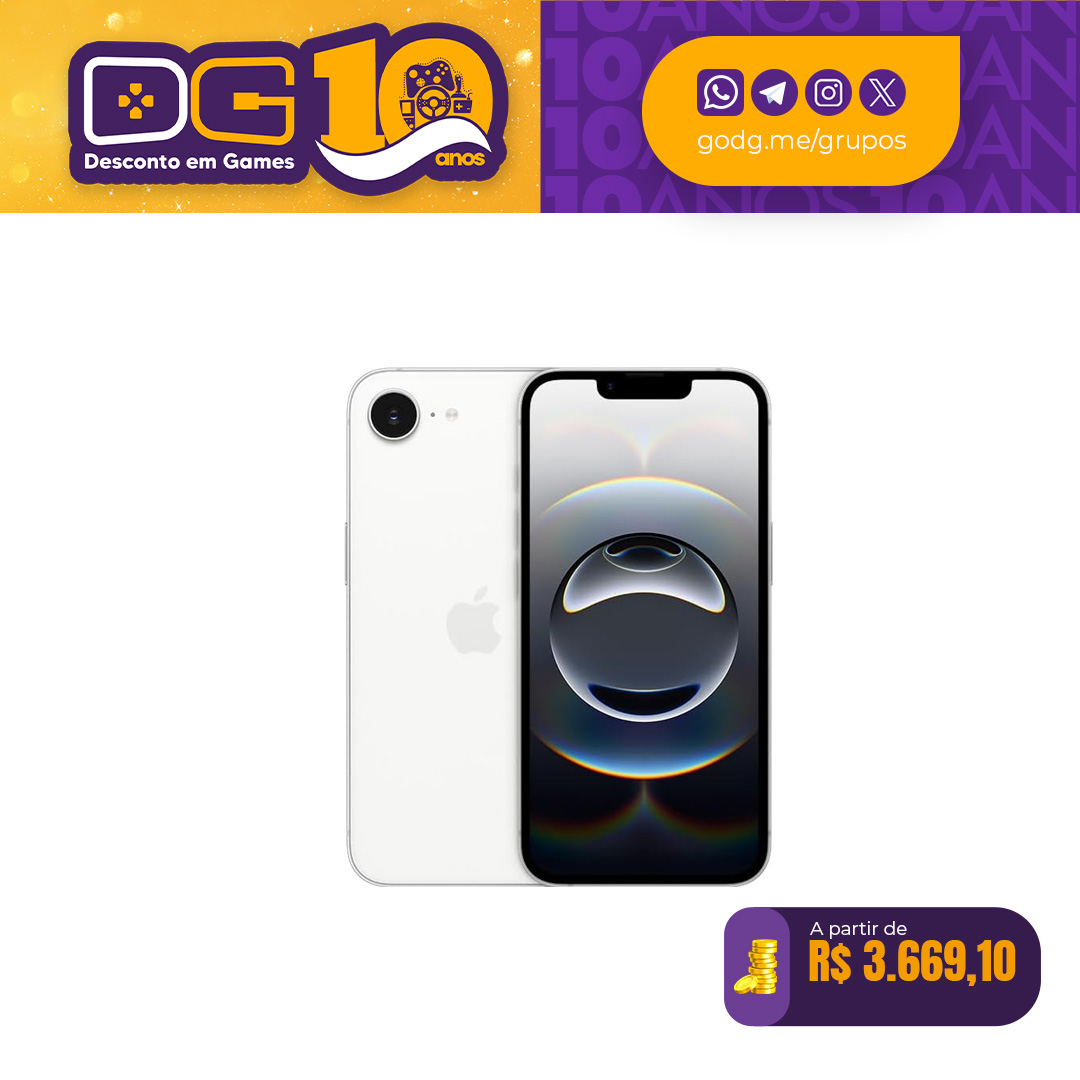 Apple iPhone 16e de 256 GB - Branco
