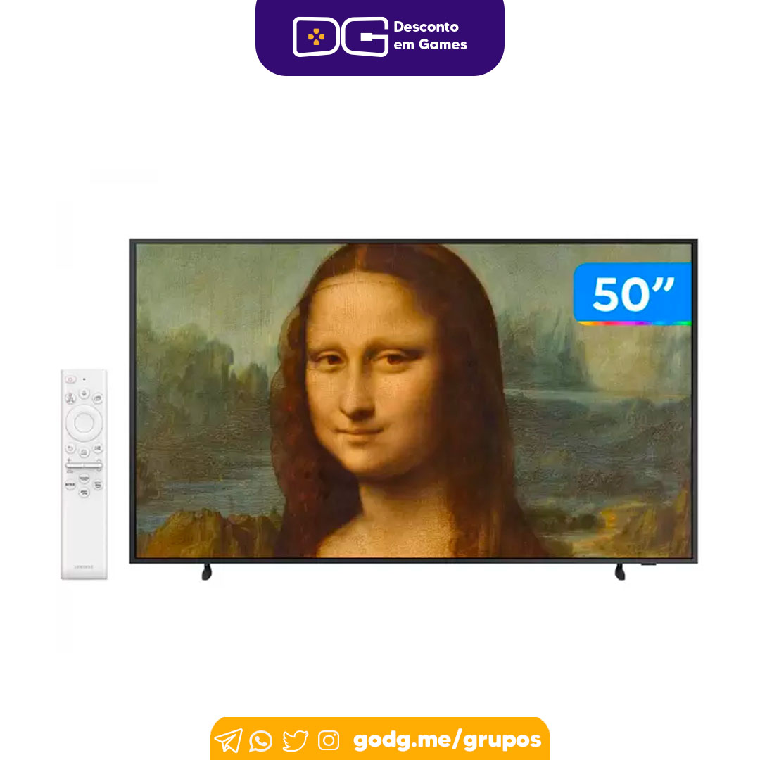 Smart TV Samsung QLED 4K 50'' The Frame 50LS03B 