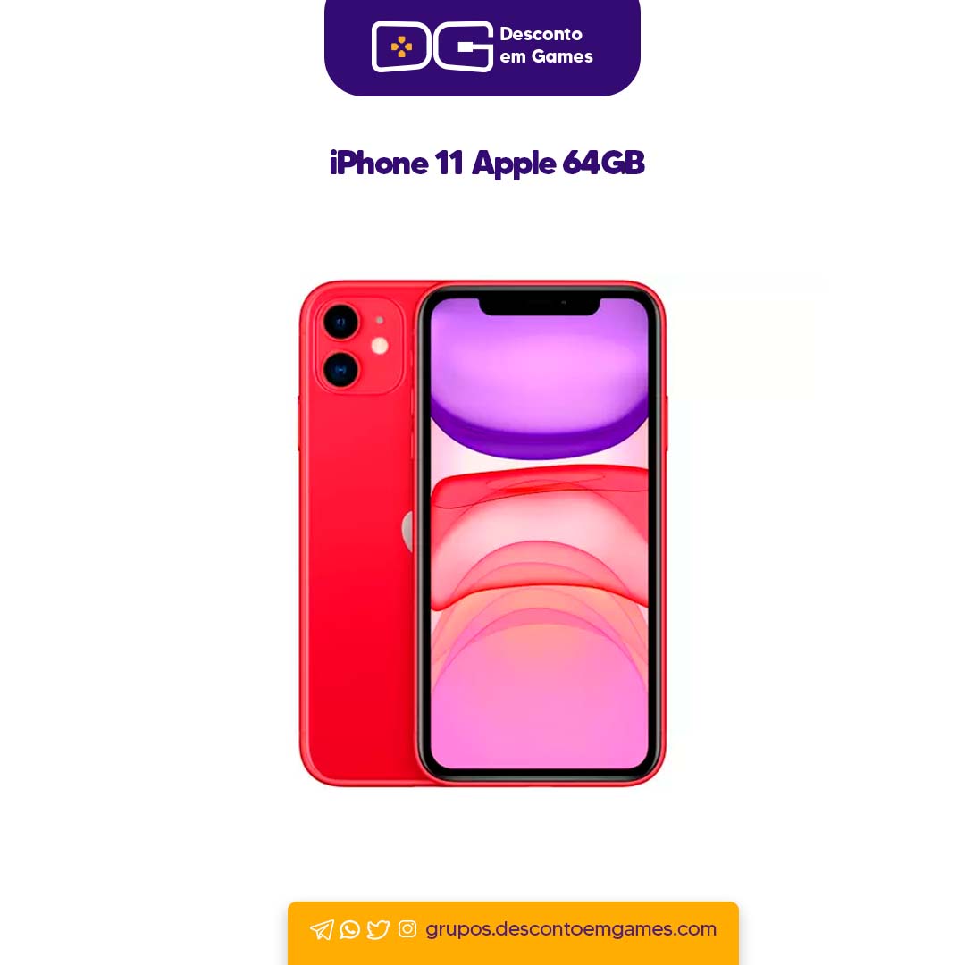 iPhone 11 Apple 64GB (PRODUCT)RED